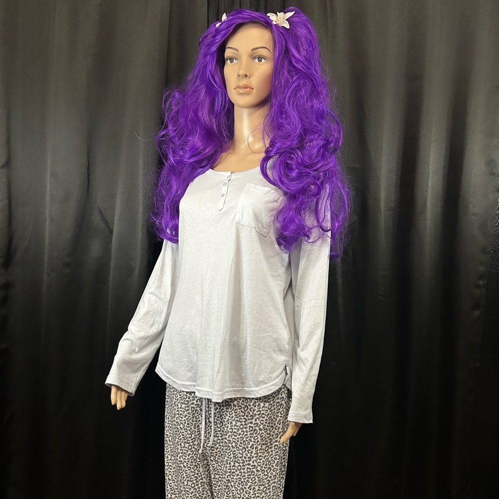 Pajama set | Long pants | Long sleeve top | Large